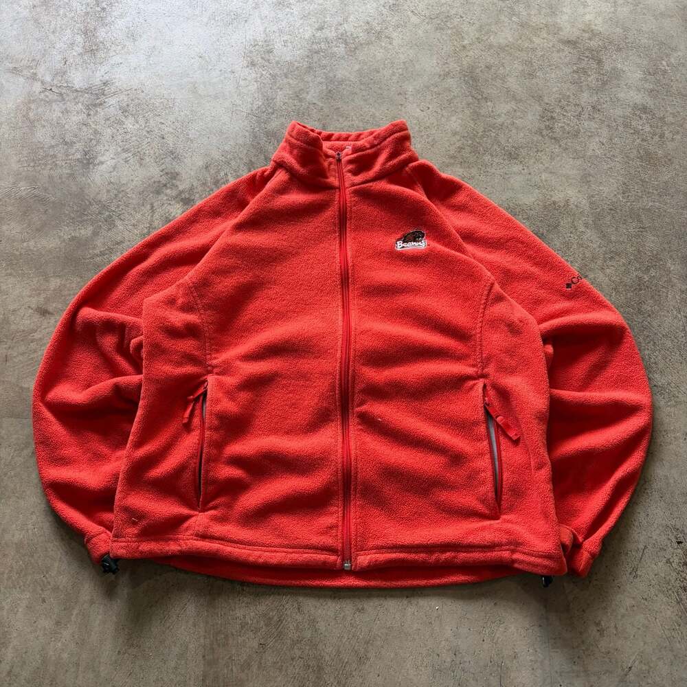 Columbia Sportswear Oregon State Beavers Full Zip Fleece Jacket Orange Women's